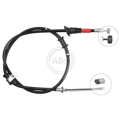 Cable de accionamiento, freno de estacionamiento A.B.S. K19617 Bestseller
